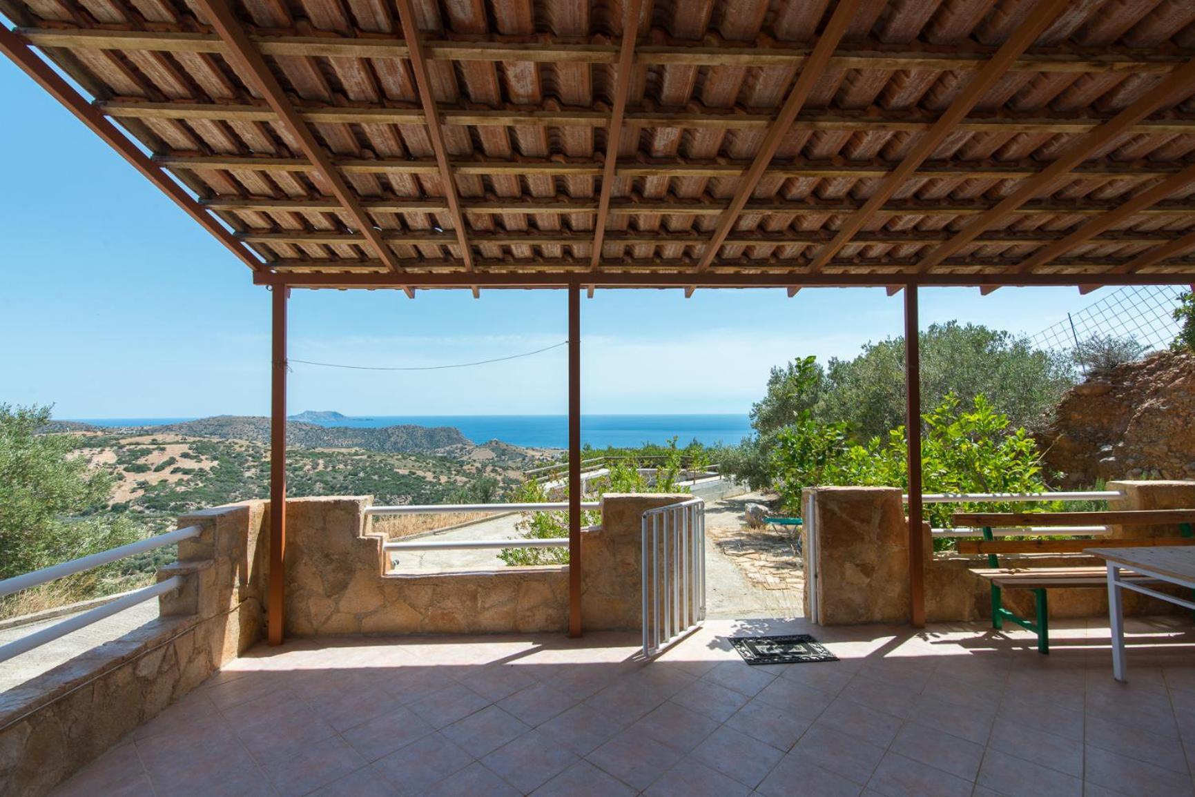 Triopetra Hill View Villa Buitenkant foto